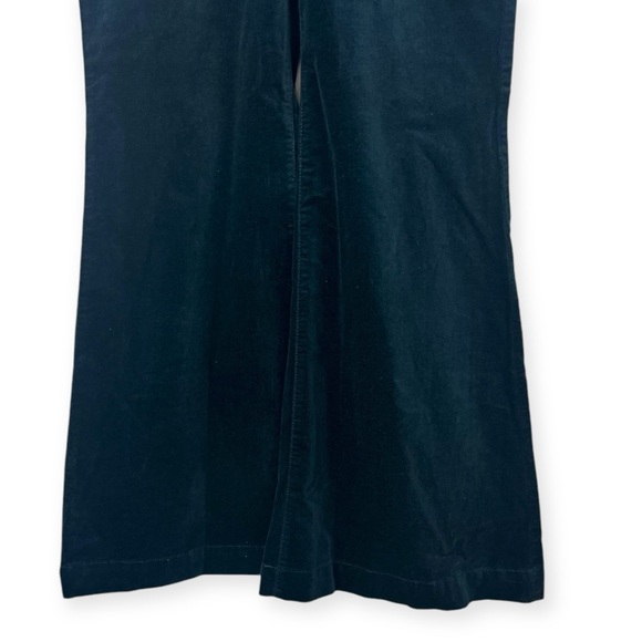 Anthropologie Pilcro Velvet Pull-On Mid-Rise Retro
Flare Jeans 30 Teal Blue - Picture 7 of 11